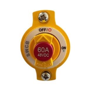 60A Flush Mount Battery Switch/Circuit Breaker